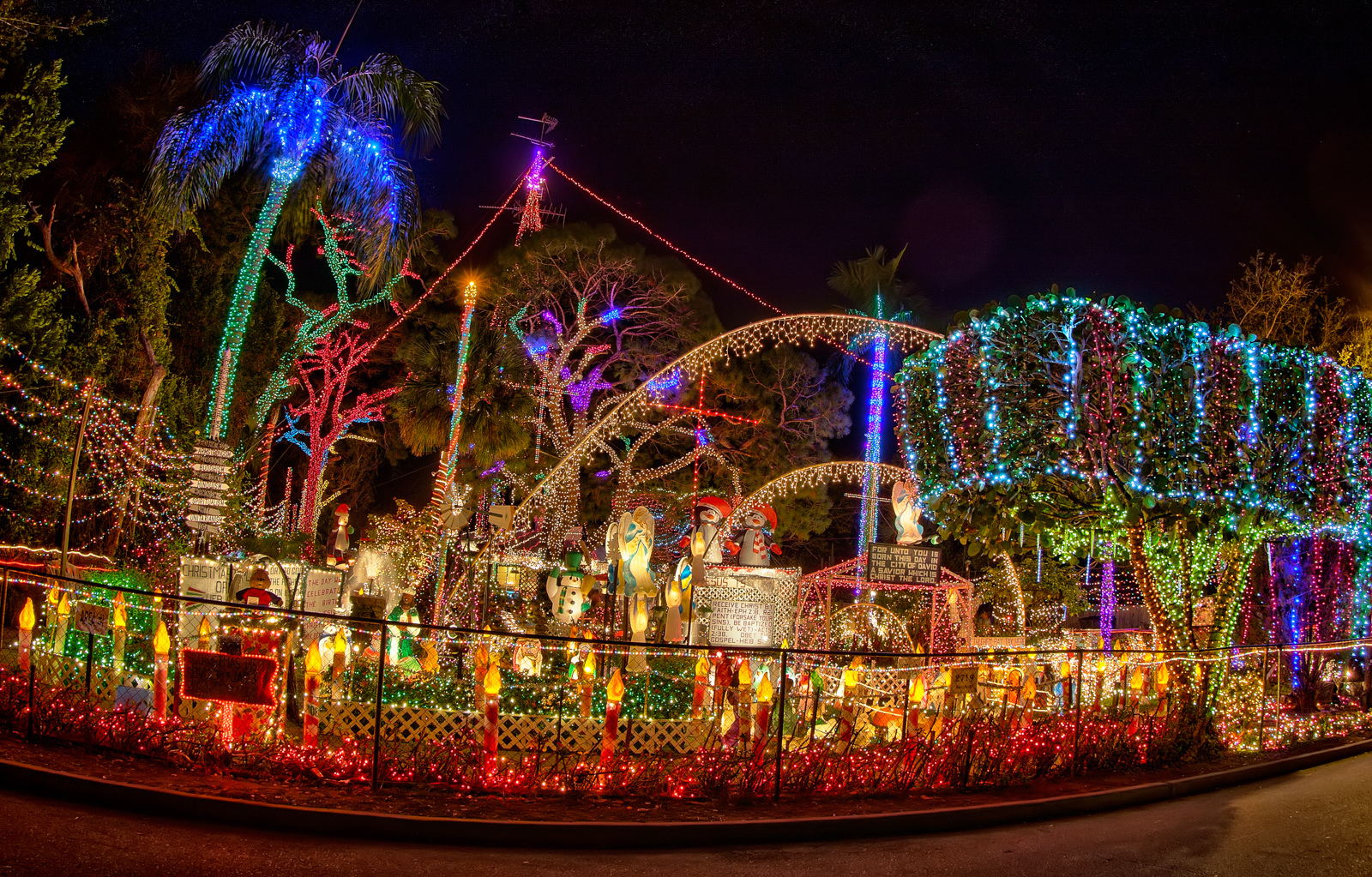 Visit The 12 Best Christmas Lights Displays In Florida For A Magical