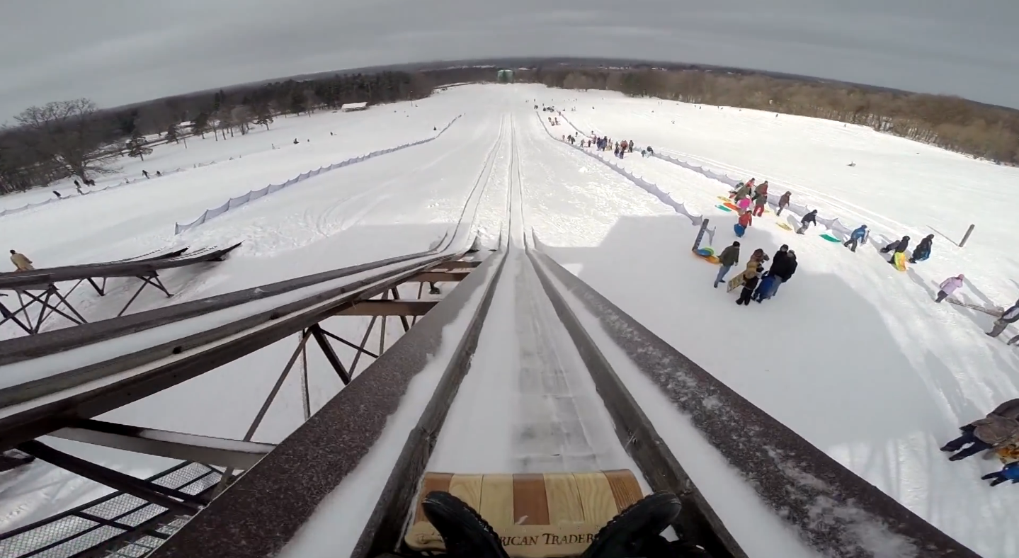 Enjoy The Best Toboggan Ride In New York At Chestnut Ridge Park