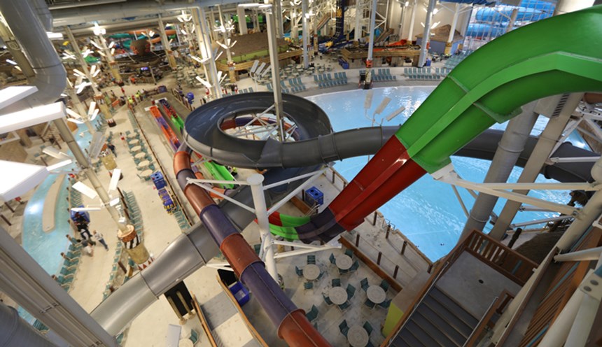 America S Largest Indoor Waterpark Is Kalahari Waterpark In