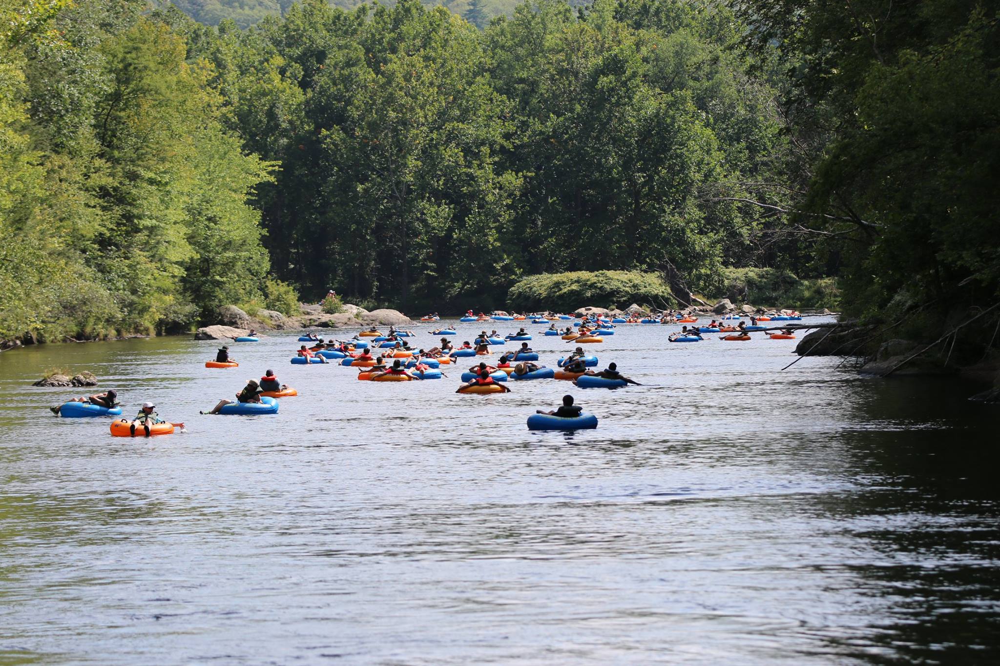 Farmington River Tubing At Connecticut's Natural Lazy River