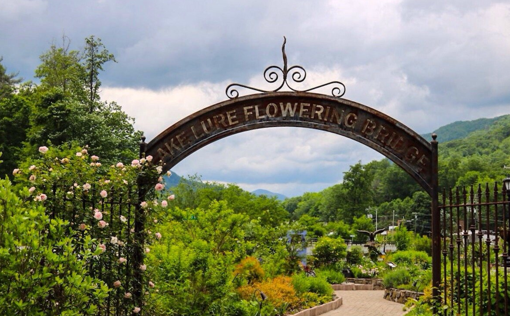 Visit the Unique Lake Lure Flower Bridge Park In North Carolina