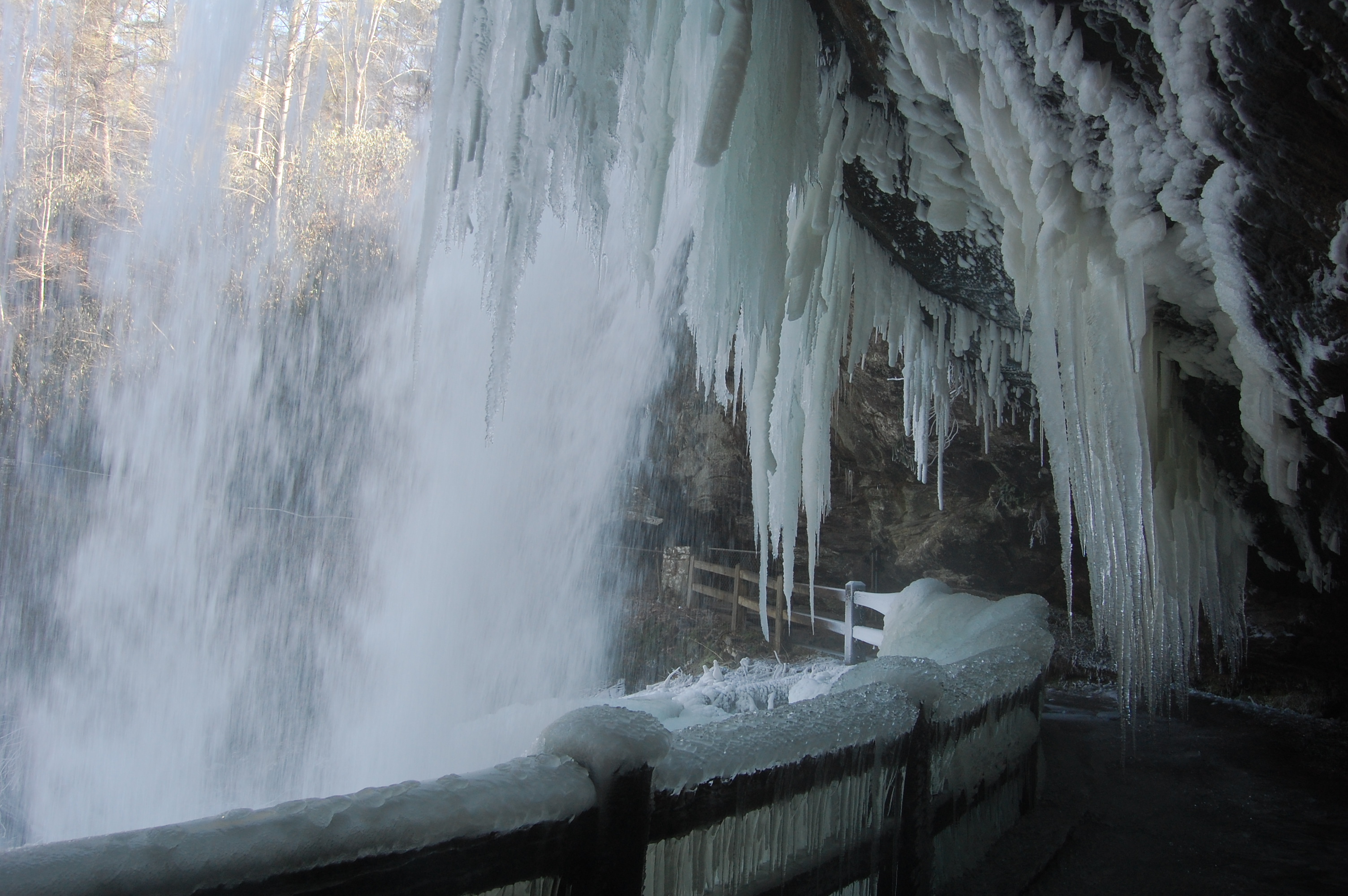 Frozen Dry Falls In North Carolina Is The One Thing That Will Make Your