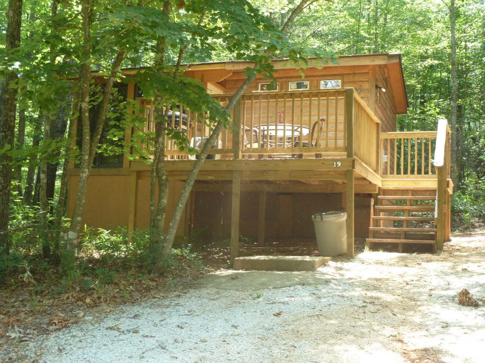 Mountain Rest Cabins And Campground The Most Rustic Log Cabin