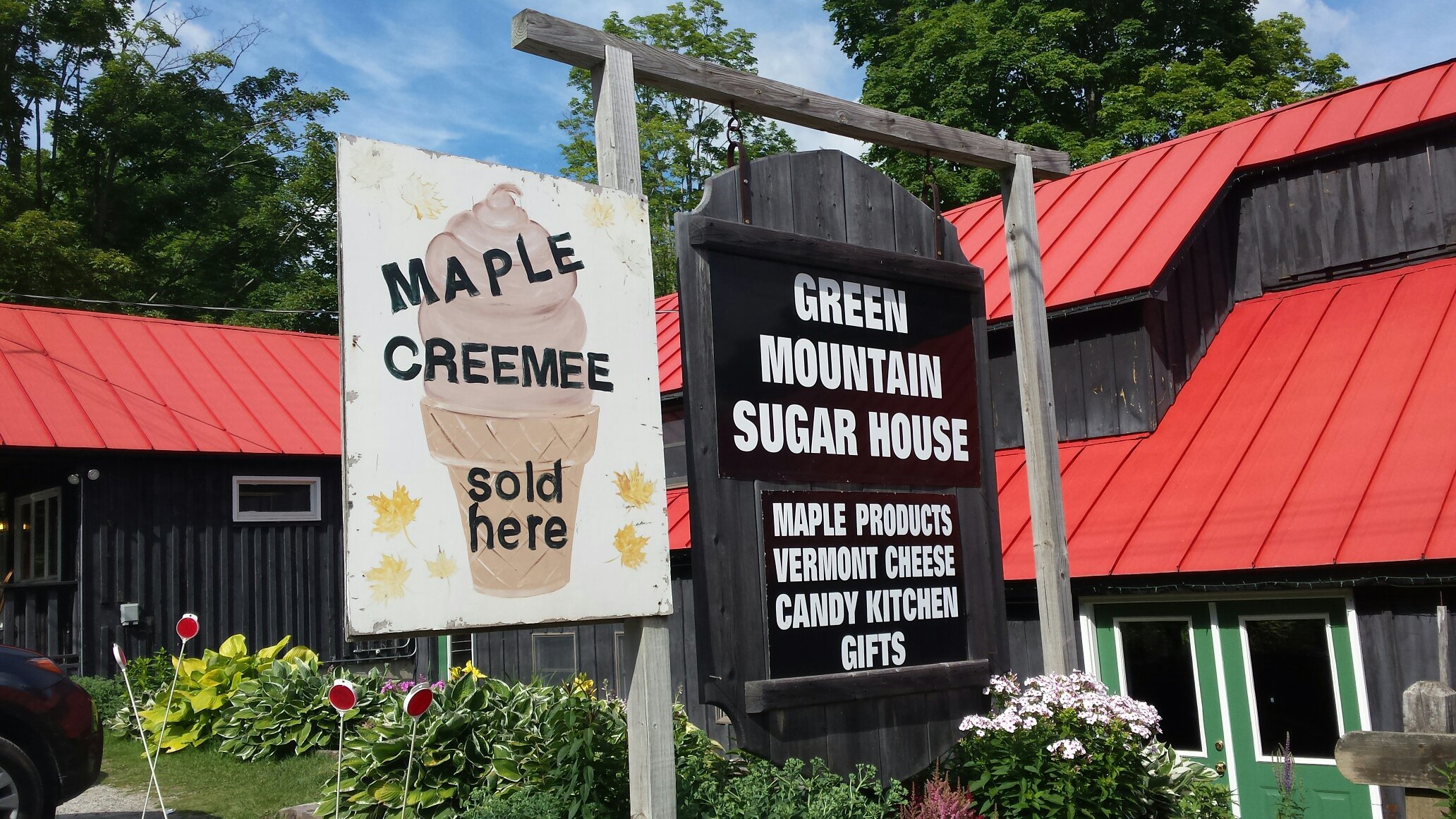 Green Mountain Sugar House and Canteen Creemee Company have the best