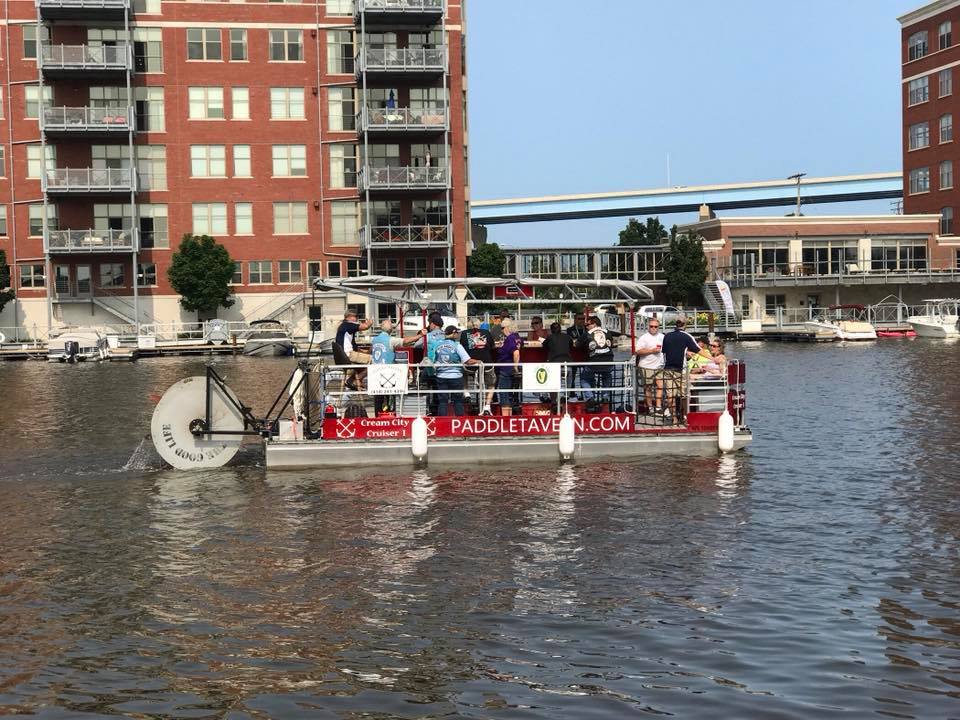 The Paddle Tavern Is A Unique Floating Bar In Wisconsin