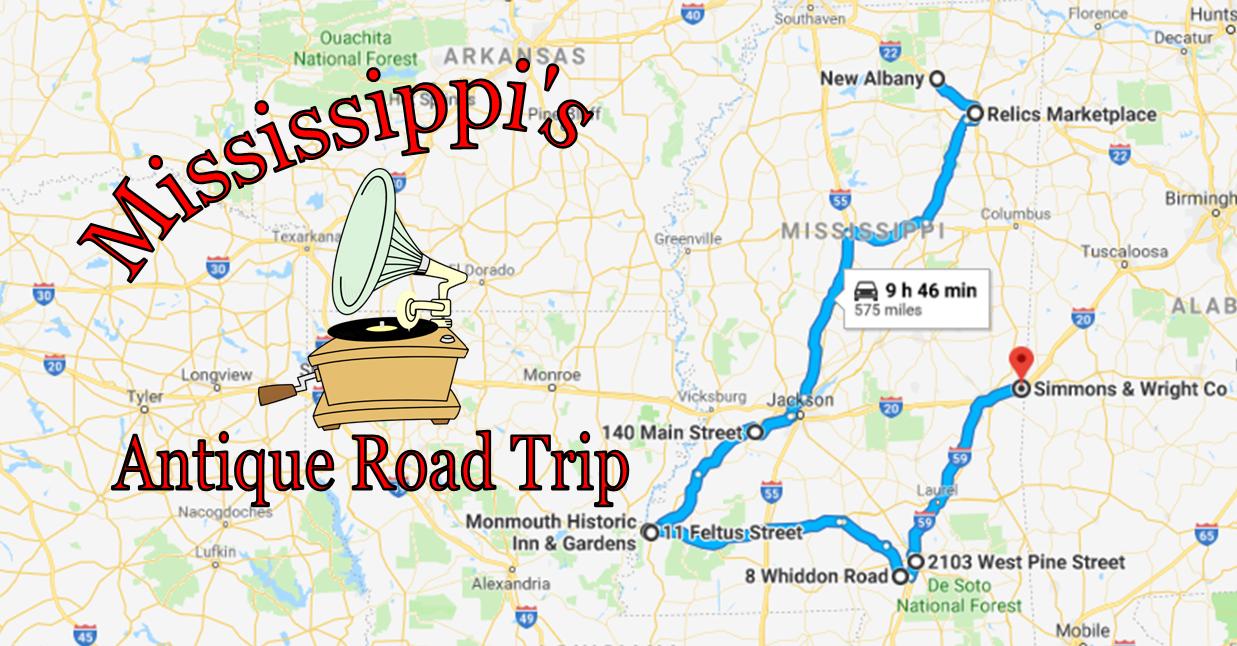 Follow This Route To The Best Antique Shops In Mississippi