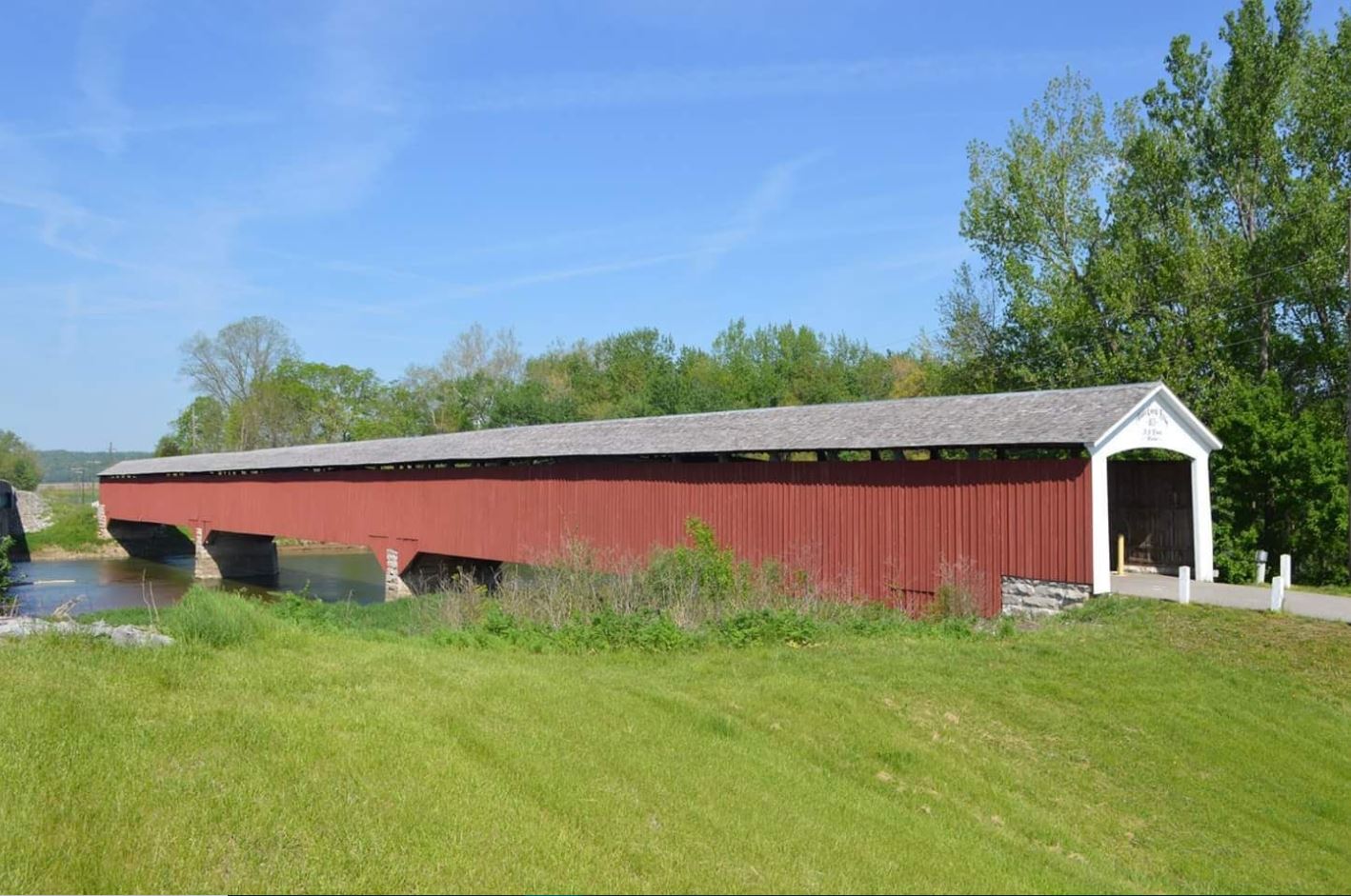 Medora Covered Bridge In Indiana Is The Longest Covered Bridge