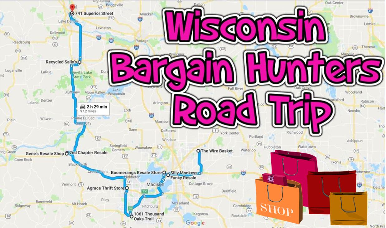 Take This Road Trip To Find The Best Thifting Bargains in Wisconsin