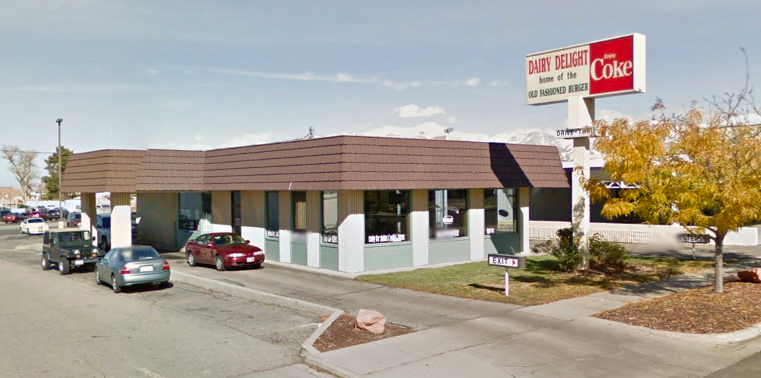 Dairy Delight Is A DriveIn In Tooele, Utah With A Huge Hamburger