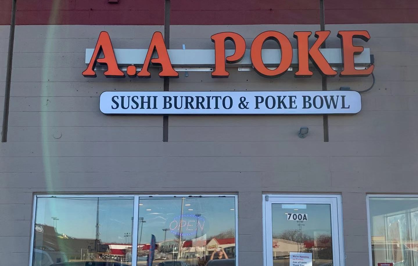 AA Poke In Fort Wayne, Indiana Is A Sushi Burrito Restaurant