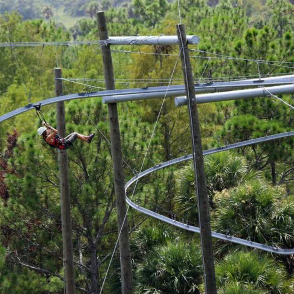This Zip Line Roller Coaster Is One Of The Best Things To Do In Florida