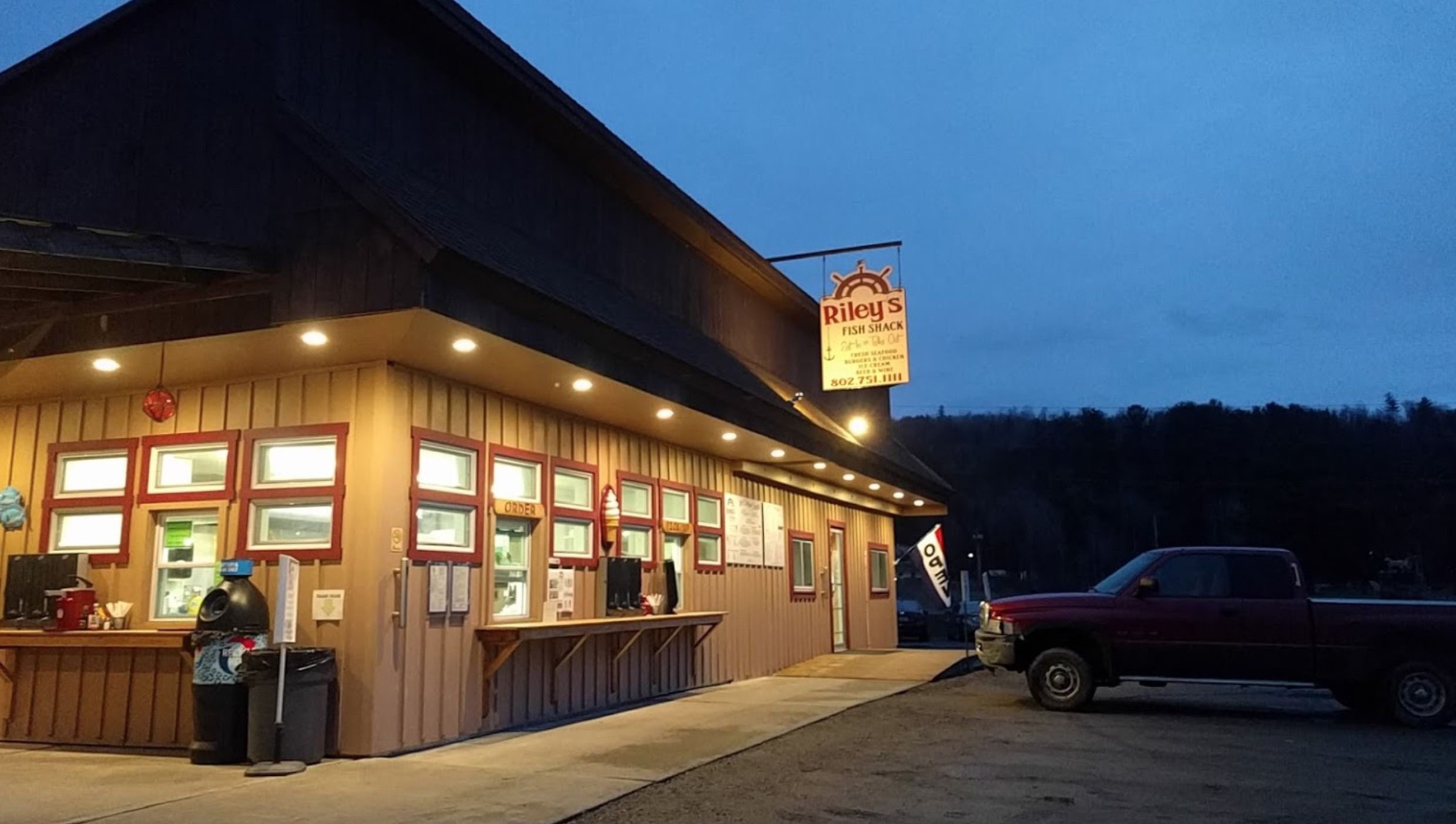Riley's Fish Shack In Vermont Serves The Best Fish And Chips