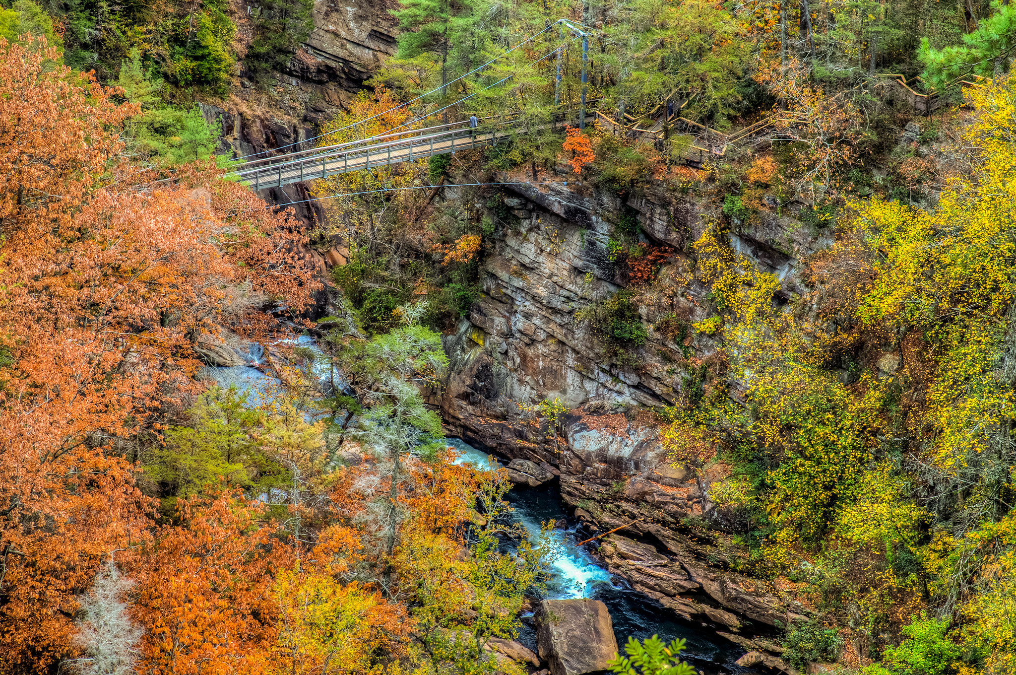Visit Tallulah Bridge For The Best Autumn Views In