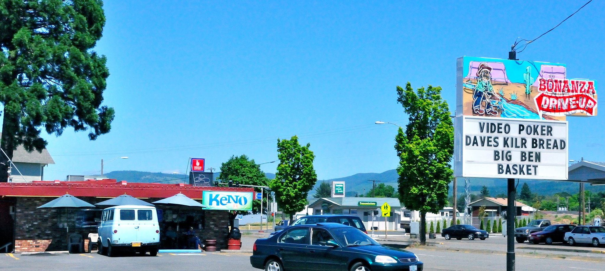 The Double Ponderosa Burger At Bonanza DriveUp In Oregon Is Huge