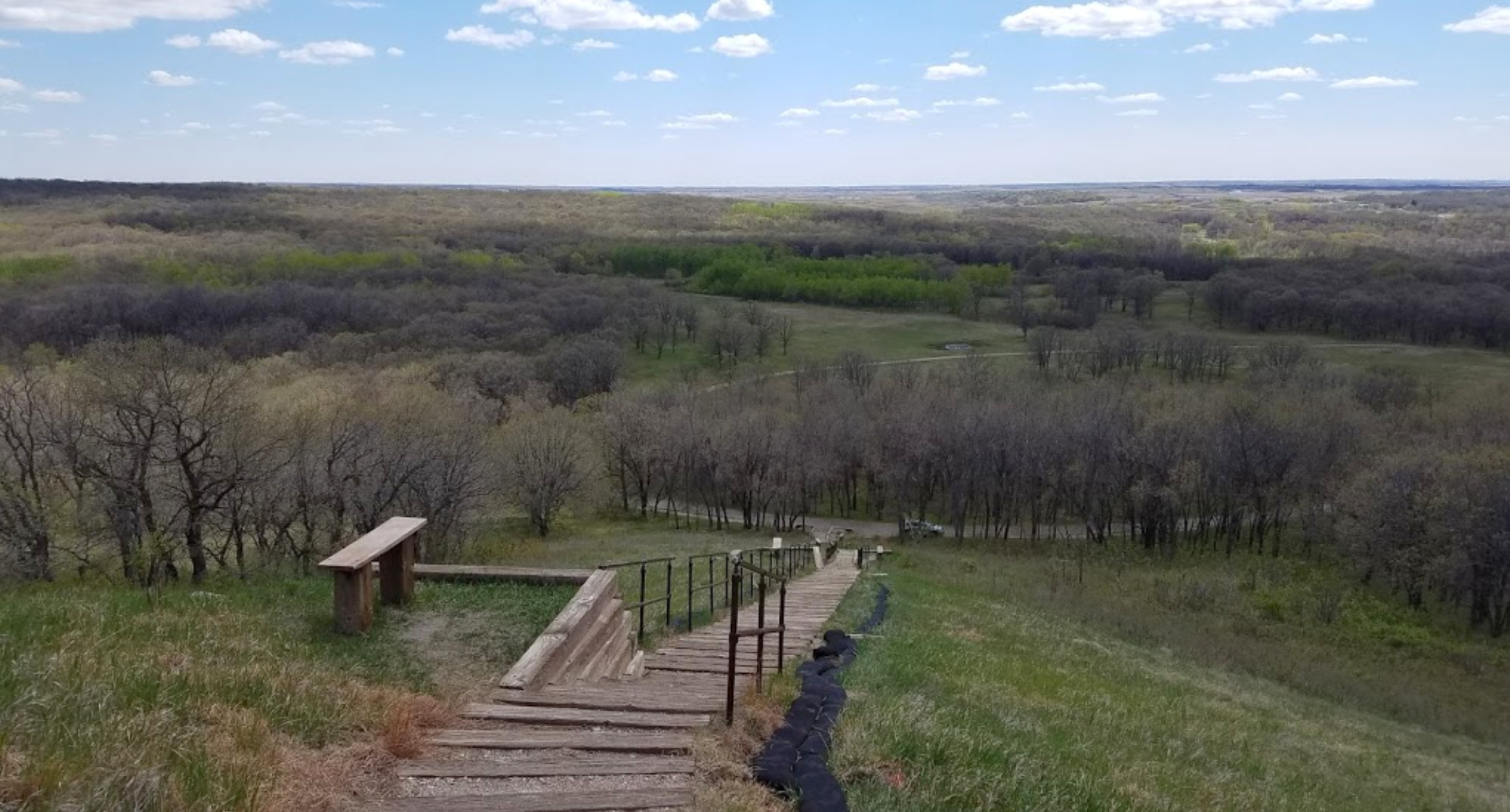 This 193Step Climb In North Dakota Has The Best View Of Devils Lake