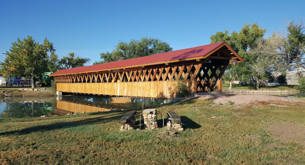 Edgemont City Park Is The Best Covered Bridge In South Dakota