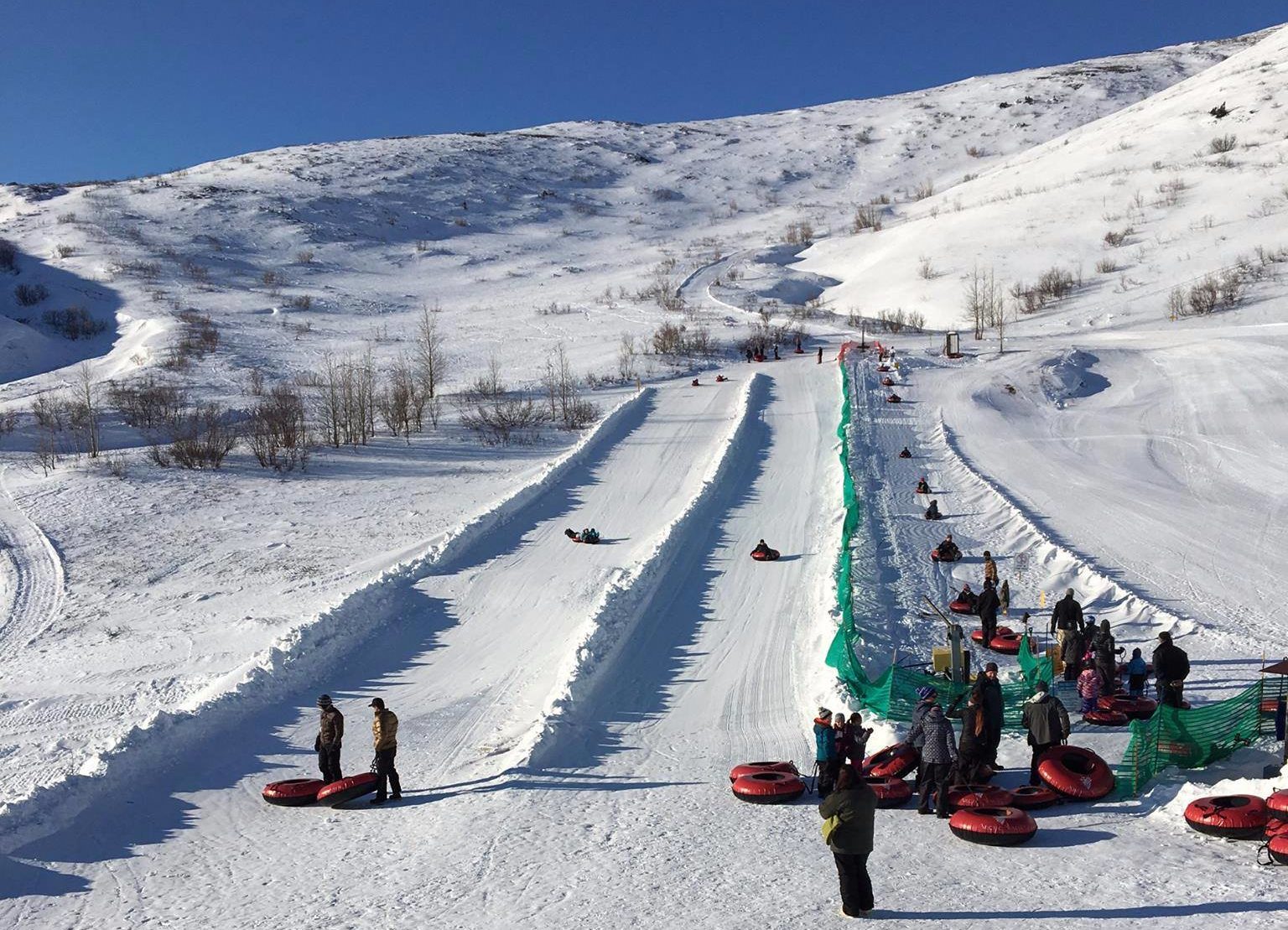 The Longest Snow Tubing Run In Alaska Is At Arctic Valley Ski Area