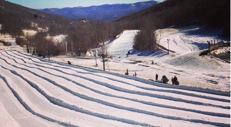 Hawksnest Snow Tubing Park Has The Longest Run In North Carolina