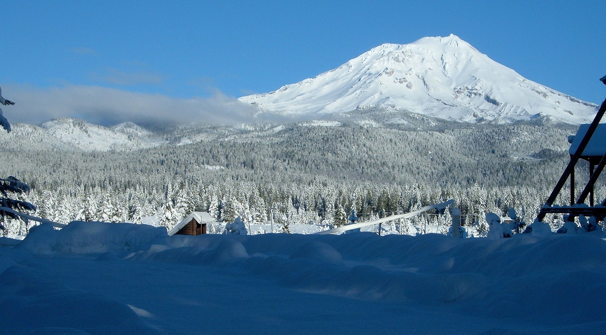 Visit The Winter Town Of McCloud In Northern California