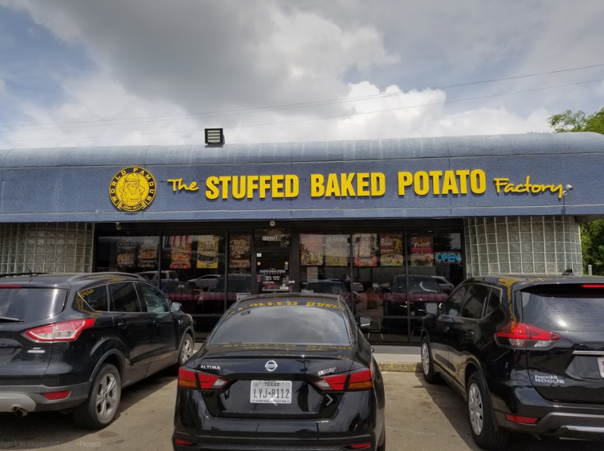 Baked Potato Restaurant In Texas The Stuffed Baked Potato Factory