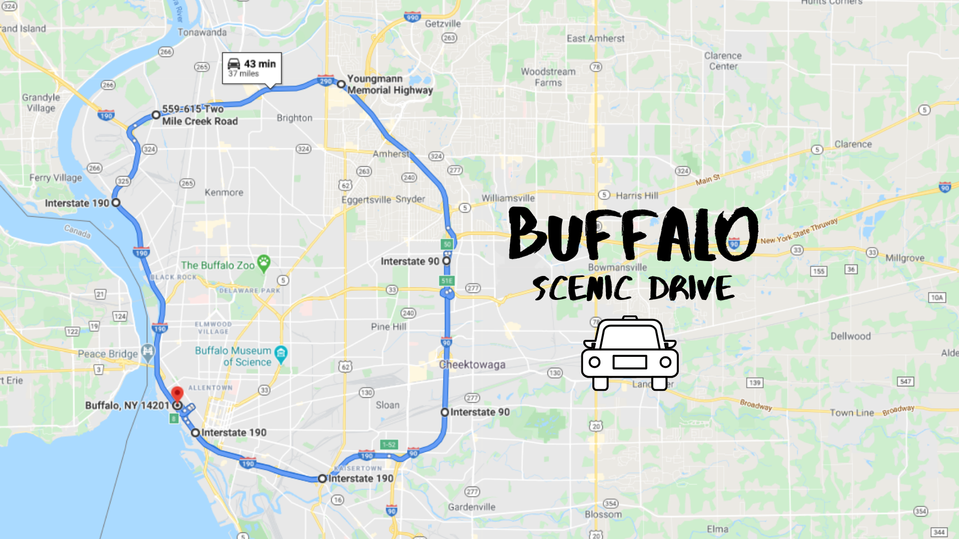 Take Our Scenic 37MileLong Drive Around Buffalo