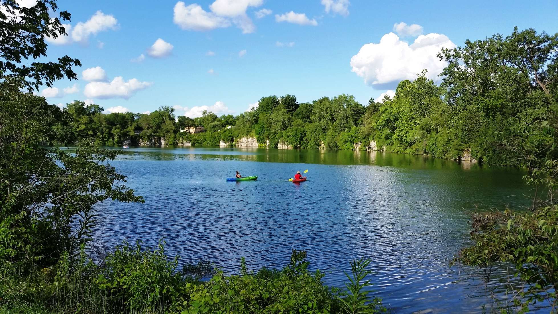Clearest SpringFed Lake In Ohio Natural Springs Resort in New Paris