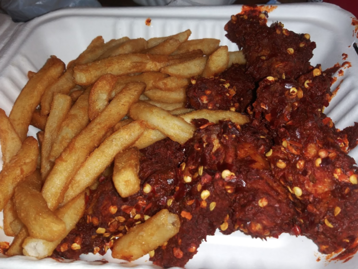 Good Luck Finishing A Pile Of The Hottest Wings In Detroit At City