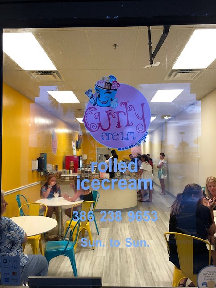 Rolled Ice Cream Is A BrandNew Sweet Treat You Need To Try At Curly Cream In Florida
