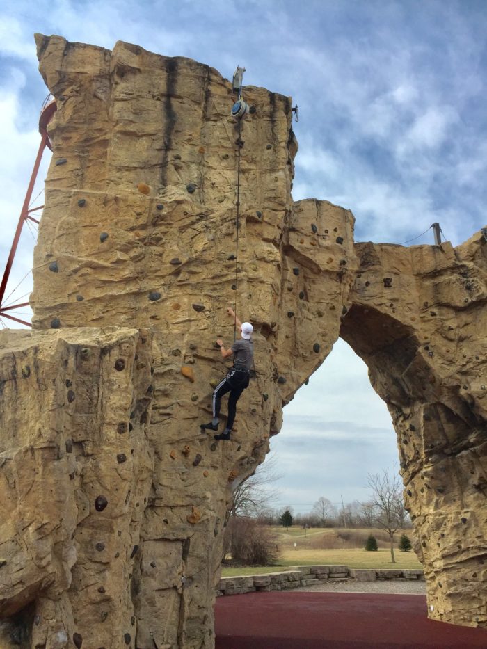 The Largest Free Outdoor Climbing Wall In The United States Is Right