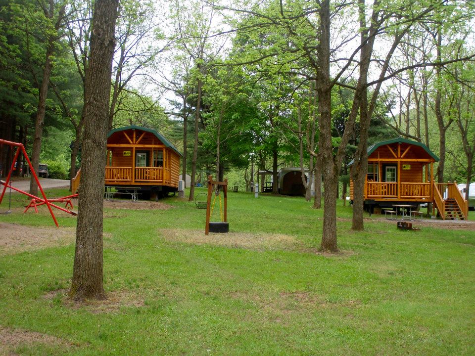 Glamping Campground in Ohio Austin Lake RV Park & Cabins