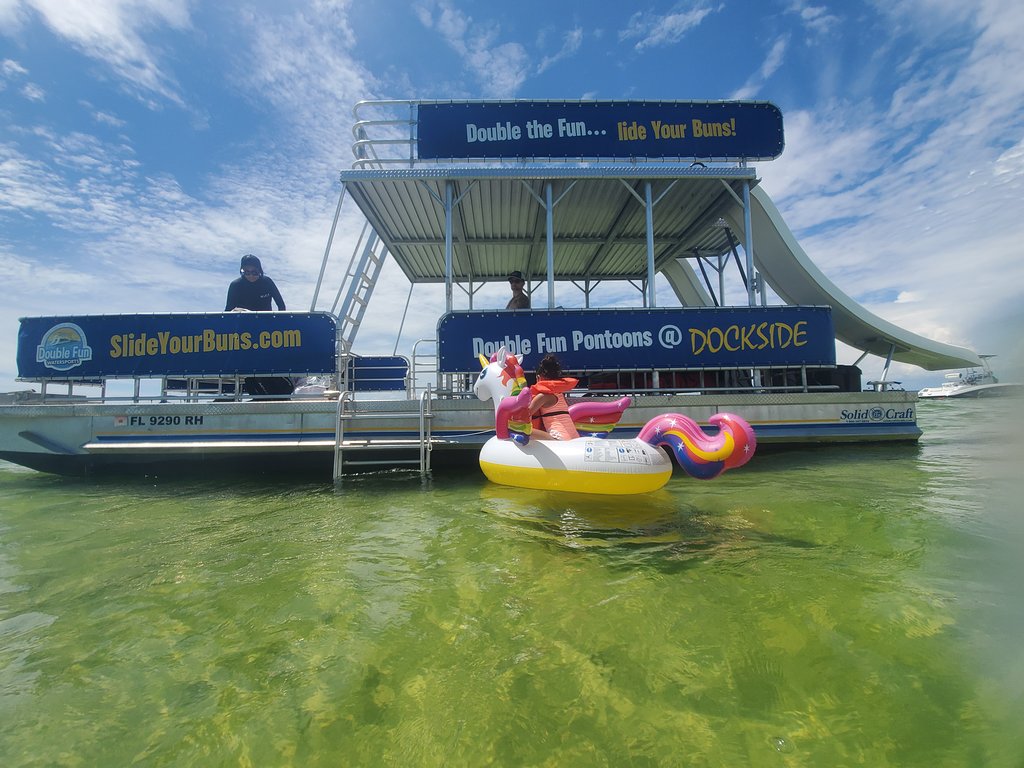 Rent A TwoStory Pontoon Boat From Double Fun Pontoons In Florida