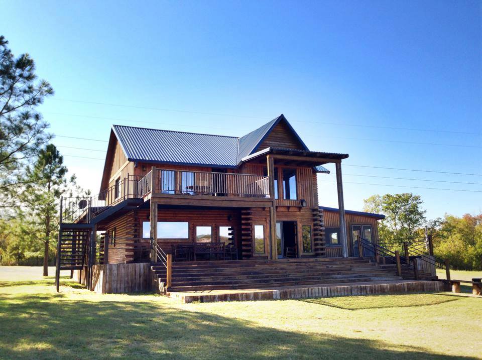 River Bend Lodge Is A MiddleOfNowhere Log Lodge In Oklahoma Where You'll Find Your Own Slice