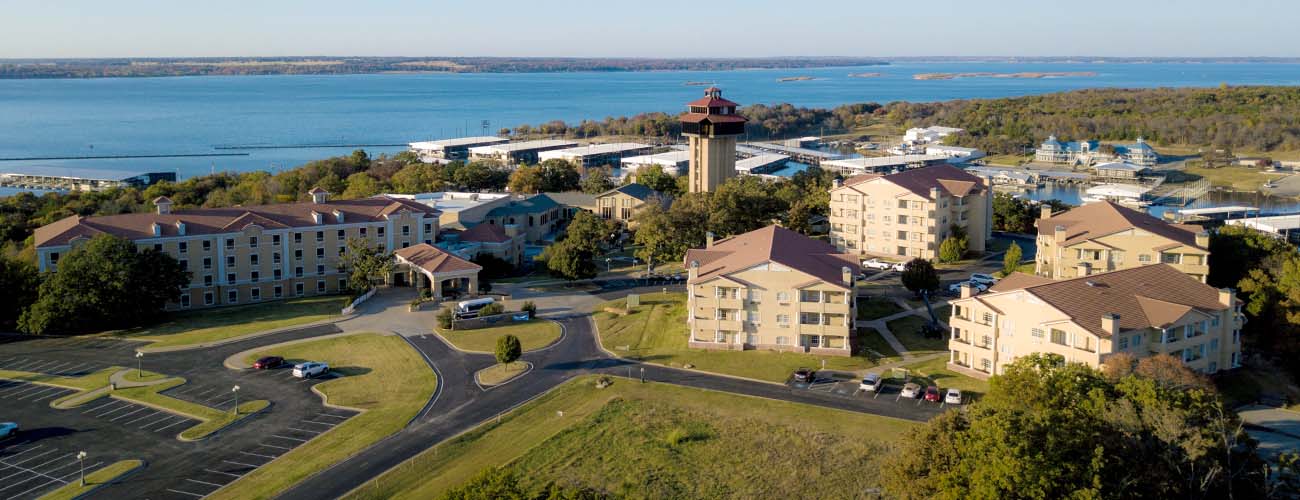 Tanglewood Resort In Texas Practically Touches Oklahoma And It's The