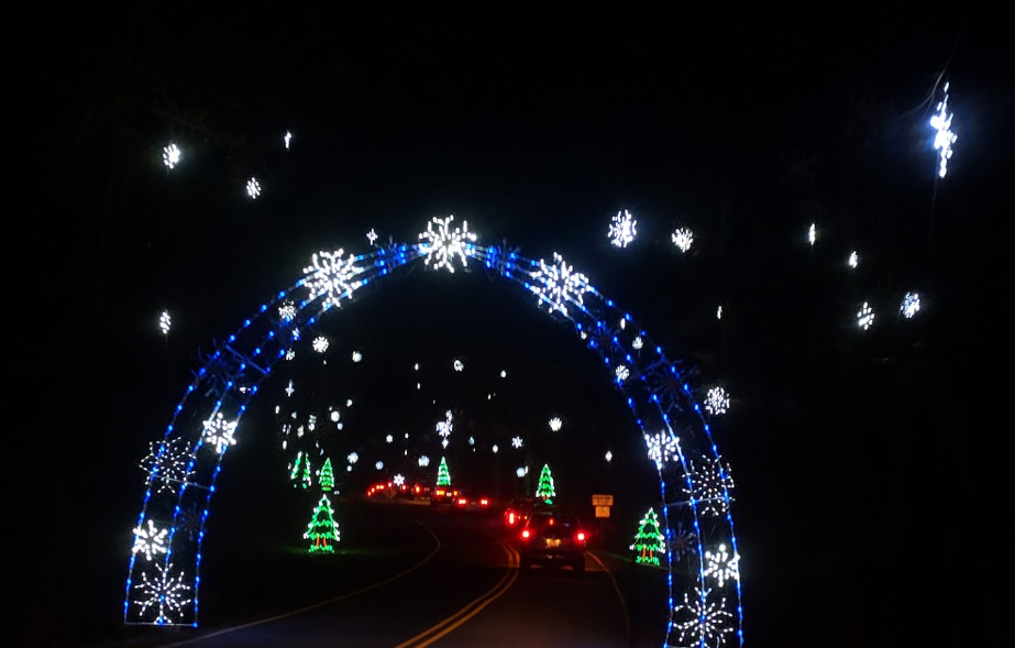 Tanglewood Park Christmas Lights 
